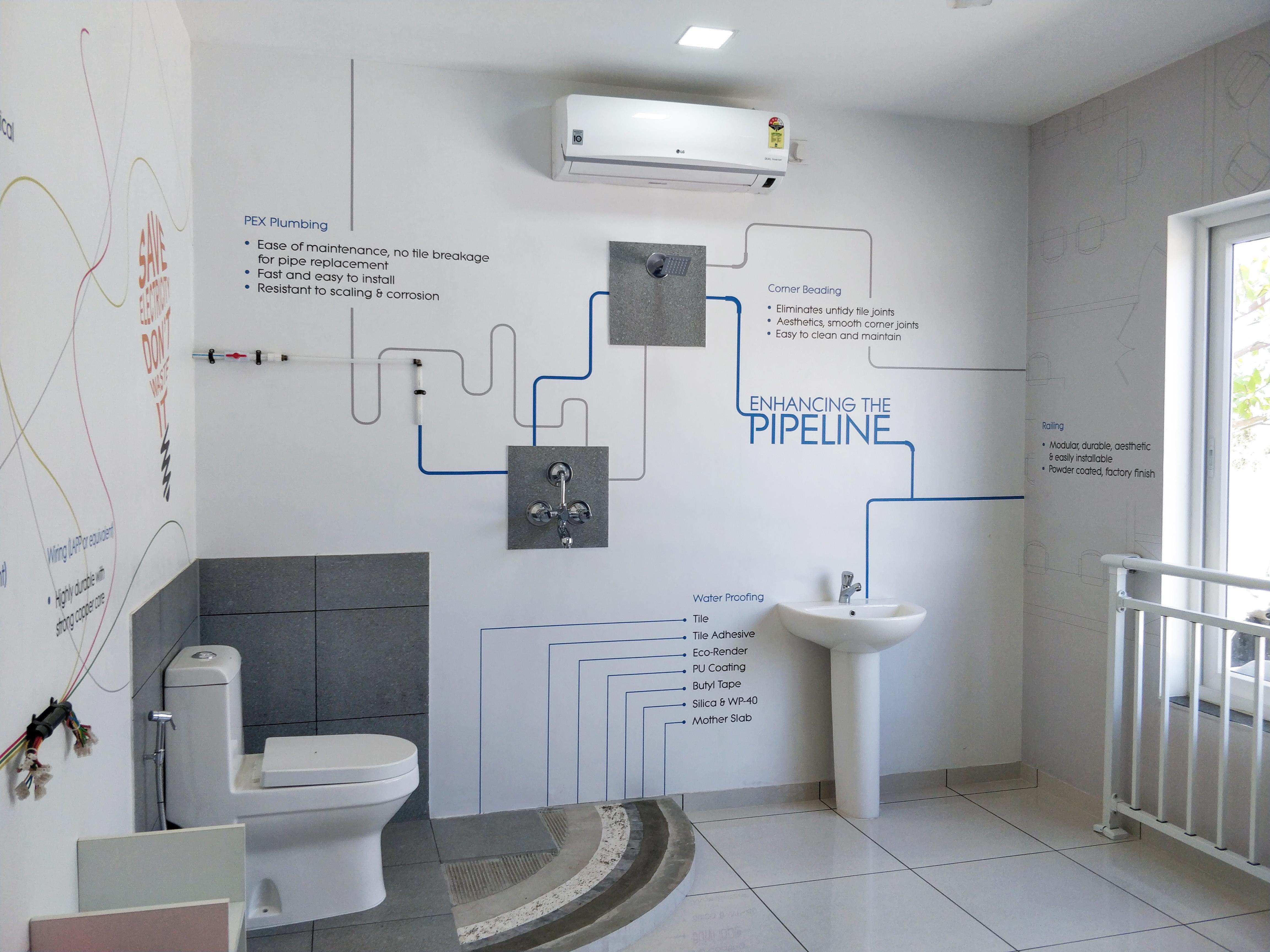 Optima Heights Kesnand experience center wallpaper